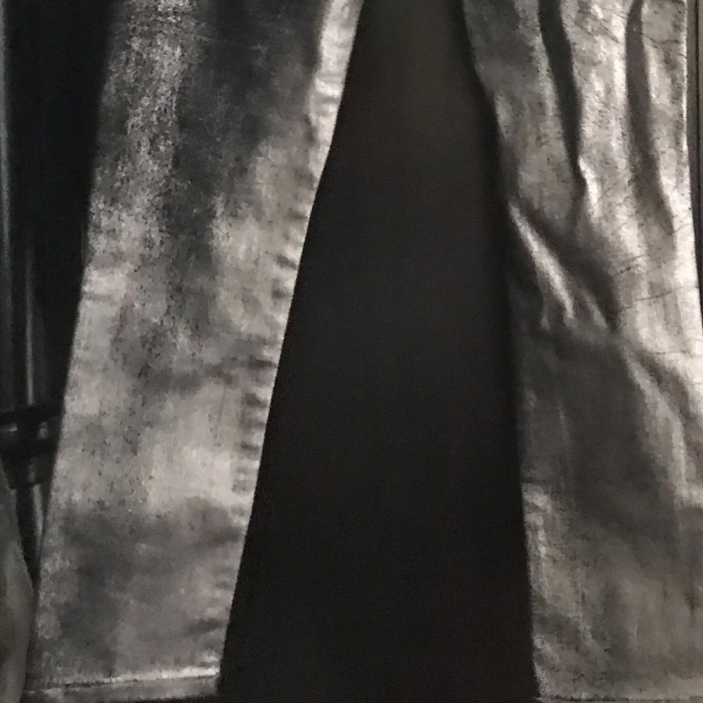 Veronica Beard Women Gunmetal NYE Black jeans Pants Debbie High Rise NWT $328 - Picture 11 of 12